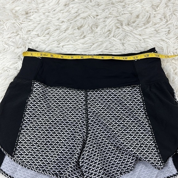 Lululemon Real Quick Short *Perforated 3.5" Monochromic Black - Picture 3 of 6